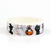 2023 NEW 1X 10M Decorative Happy Halloween Black Cat Set Washi Tape for Planner Adhesive Masking Tape Kawaii Papeleria 2