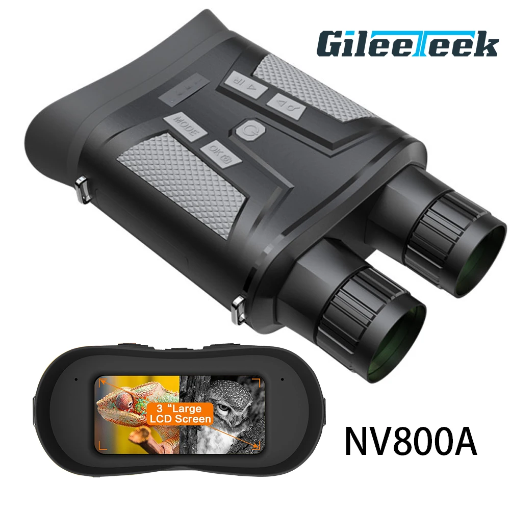 Binocular Night 3 inch screen Vision Device Binoculars Outdoor Night Photography Video Infrared Digital Night Vision Device