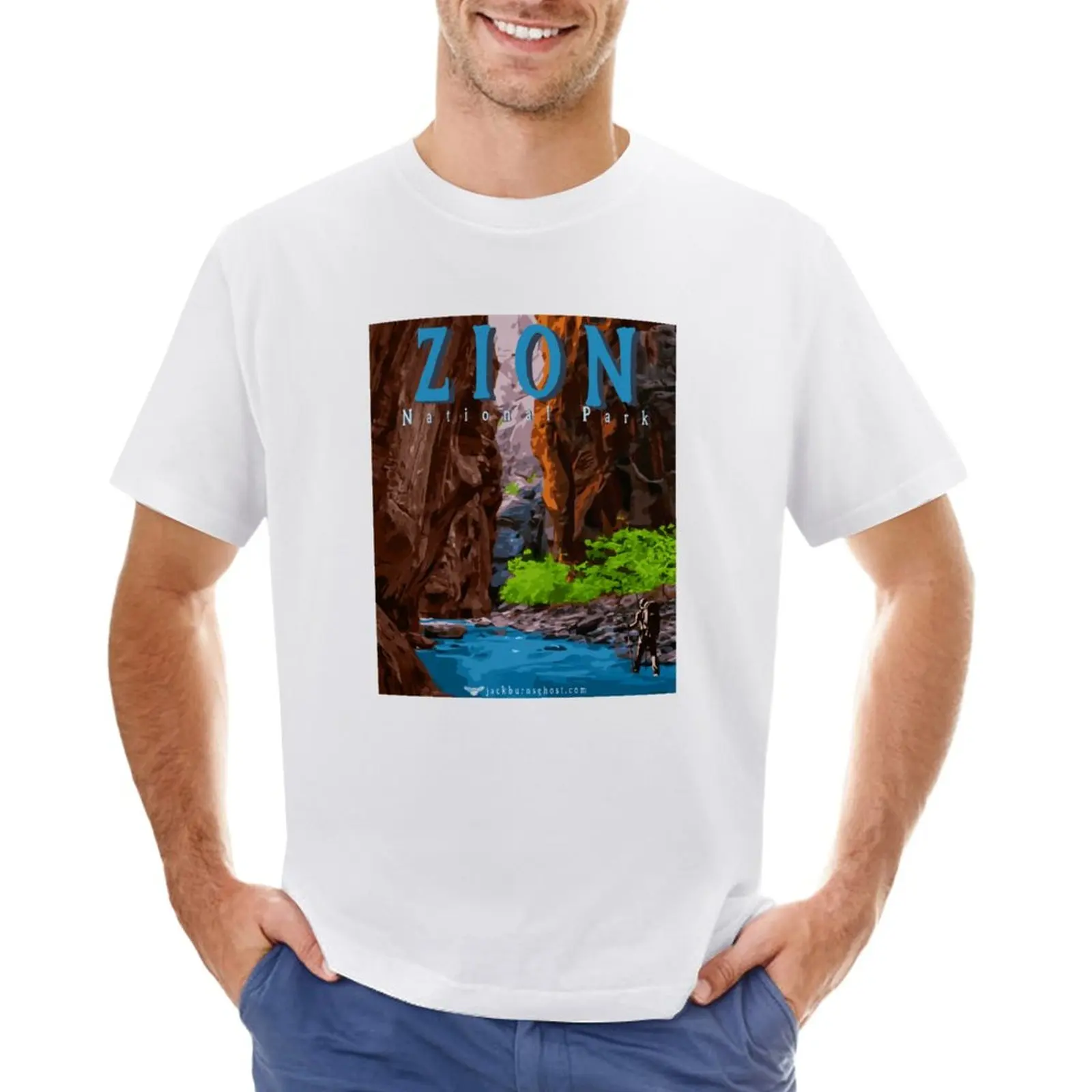 

Zion National Park Narrows T-Shirt quick-drying for a boy heavyweights mens graphic t-shirts