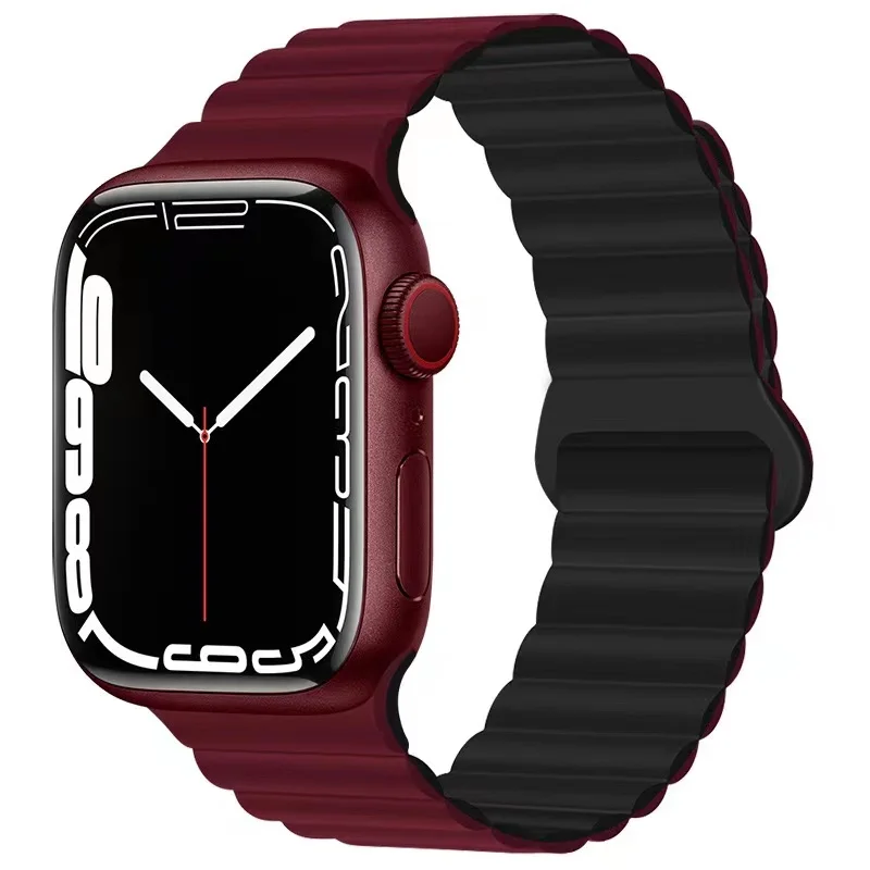 Metal Strap+Case For Apple Watch Band 44mm Stainless steel modified one-piece wristband For iWatch 6 54 SE 44mm Protective shell