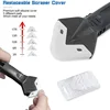 1pc 5 In 1 Silicone Scraper Glue Remover Knife, Angle Beauty Sewing Spatula Beauty Sewing Tool Four-piece Glue Scoop Hand Tools  3