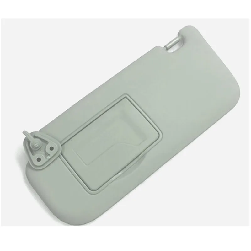 Genuine Hyundai Left Sun Visor With Mirror – Gray, Part #852012L520TX, For I30, I30CW 2008-2011 With Sunroof - View #2