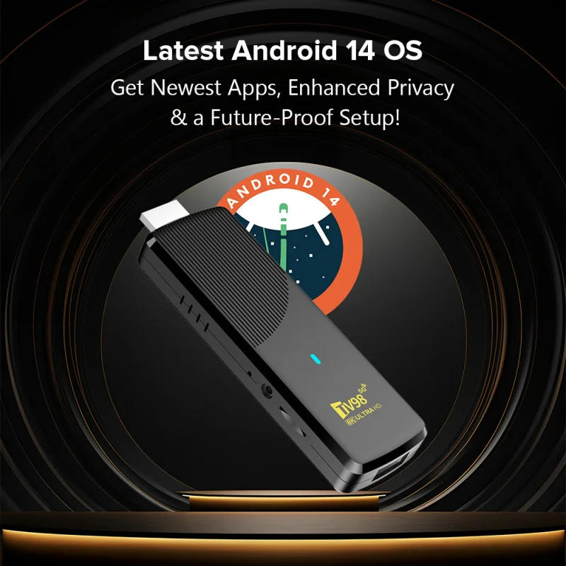 Android TV Stick with Wifi and Voice Remote