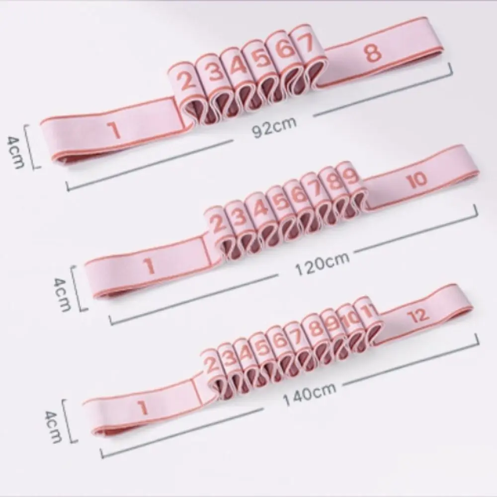 8/10/12 Grid Yoga Resistance Band Elastic Crossfit Exercise Fitness Resistance Bands Textile Cotton Yoga Training 6