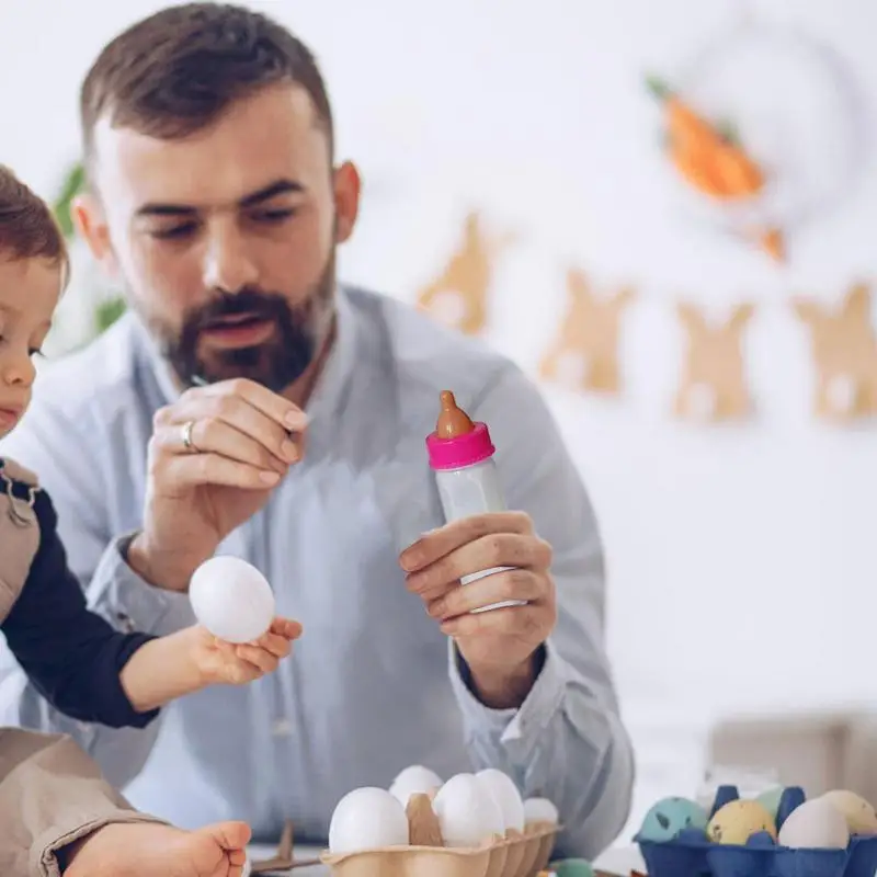 Mini Magic Baby Reborn Dolls Feeding Bottle Toy Milk Bottle Liquid Disappearing Milk Accessories Child Gift Play Accessories