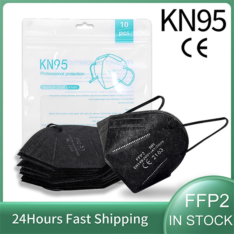 

mascarillas fpp2 Masks Disposable Mascarillas kn95 Face Masks fpp2 Face Masks Protective Mascarillas kn95 10-200pcs