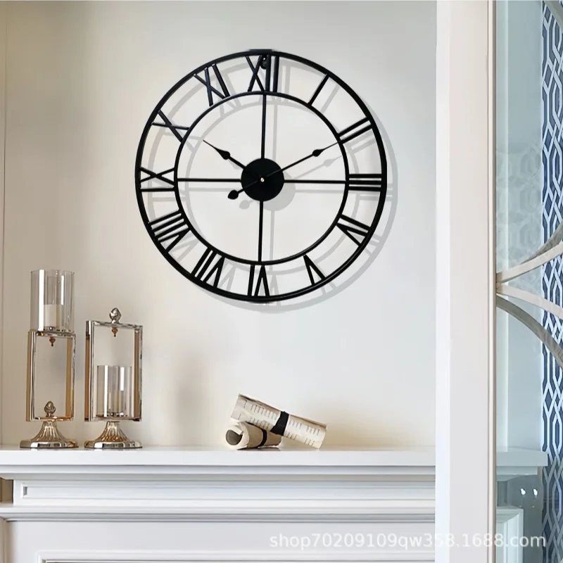 Elegant Nordic Wall Clock: Modern Minimalist Home Decor