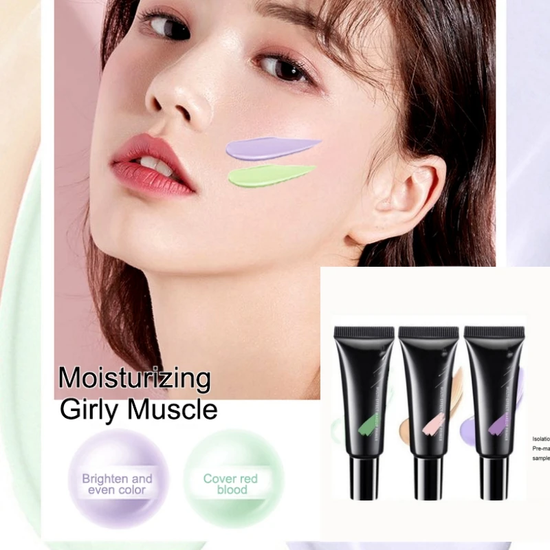 메이크업 베이스 프라이머 페이스 아이솔레이션 크림, 보습 하이드레이팅 브라이트닝 컨실러 톤업, 오래 지속되는 파운데이션 메이크업, 30g