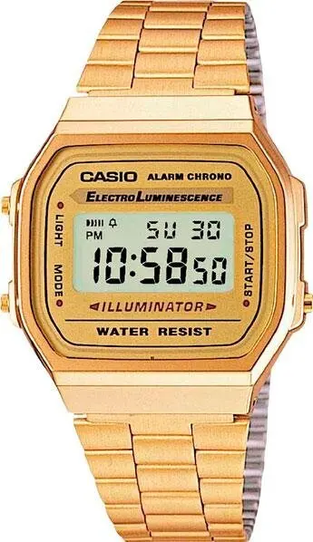 Японские наручные часы Casio Vintage A-168WG-9W |