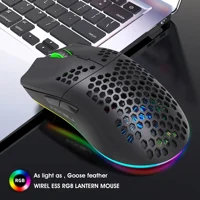 HXSJ 60% Wireless Gaming Keyboard and Mouse Combo,LED Backlit Rechargeable 2000mAh Battery,Mini Mechanical Feel Anti-ghosti - Image 3
