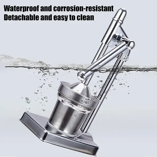 Manual Press Stainless Steel Fruit Juicer Handheld Vegetable Fruit Orange Juice Maker Blender Juice Making Cup Kitchen Gadg