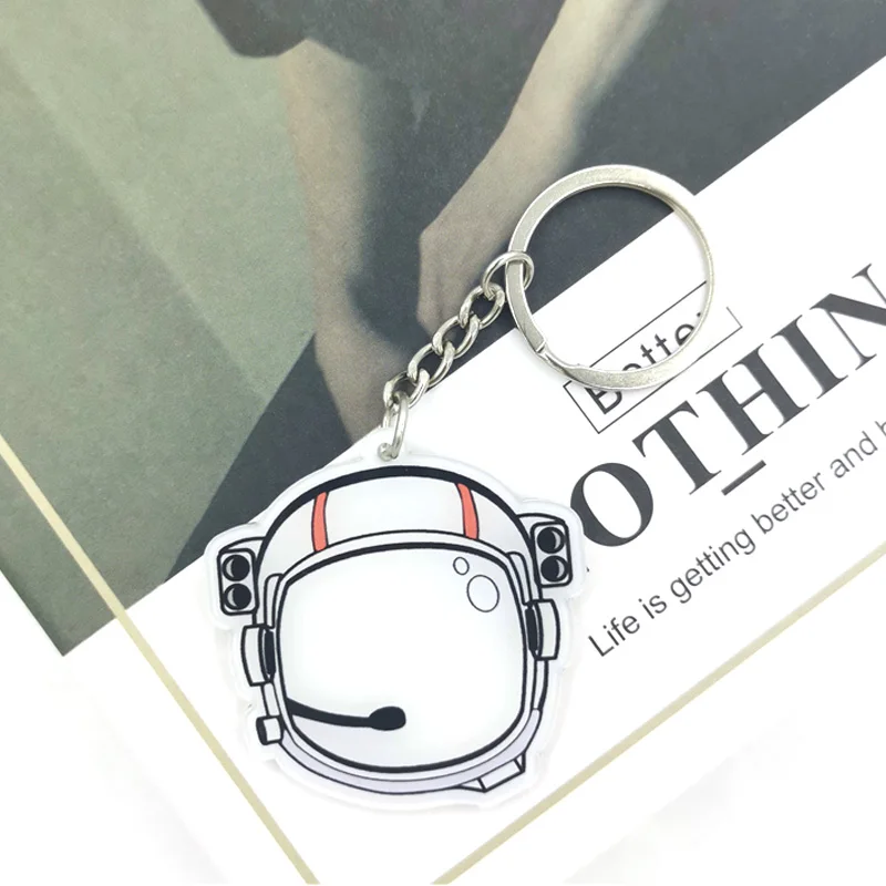 

Astronaut helmet Neck Strap Lanyards ID badge card holder keychain Mobile Phone Strap Gift Ribbon webbing necklace Decorations