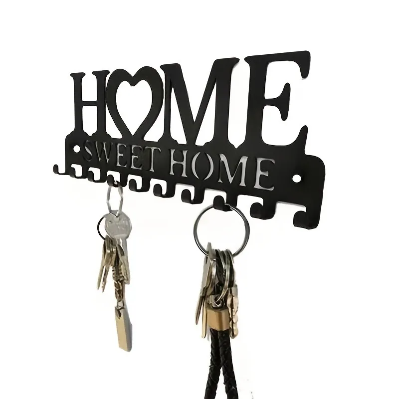 1pcs Wall Mounted Key Holder Made of Metal, Can Be Used To Hang All Kinds of Keys Also Vintage Wall Decoration 2
