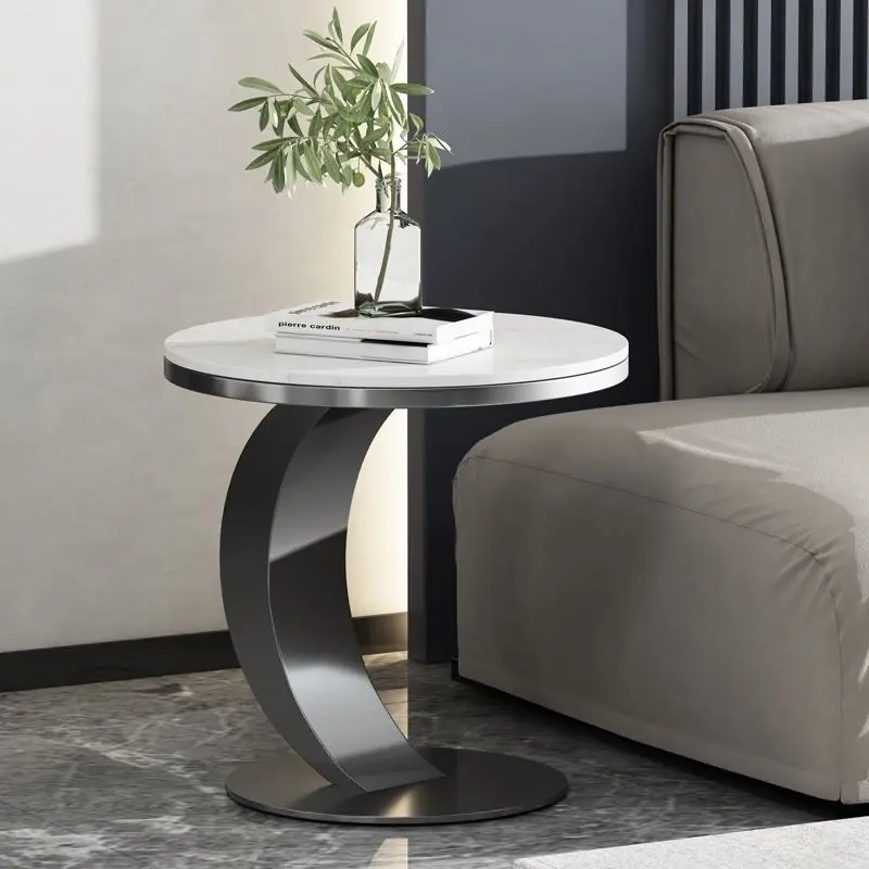 Sofa Table Round Corner Tables Living Room Nordic End Table Luxury