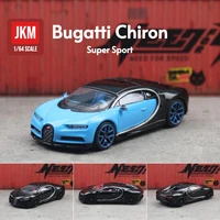 1/64 Bugatti Chiron Super Sport Toy Car 1:64 JKM Diecast Vehicle Miniature Model Free Wheels Zinc Alloy Metal Collection Gift 1