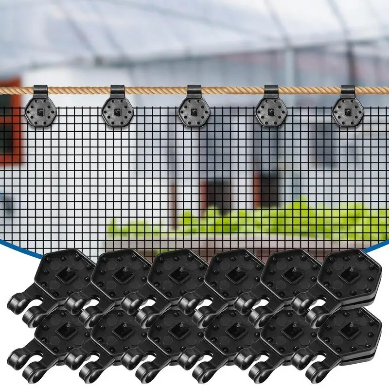 Shade Cloth Clips Film And Net Clip Set Stable Tent Greenhouse Accessories For Enhanced Protection