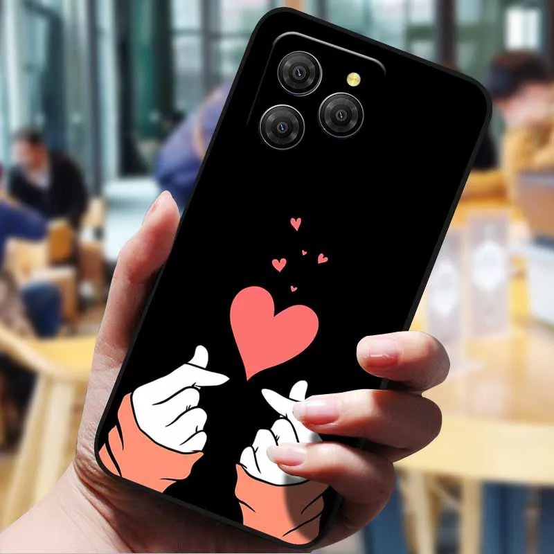 Cartoon Painted Silicone TPU Phone Case - Blackview Shark 9 5G Back Cover Bumper