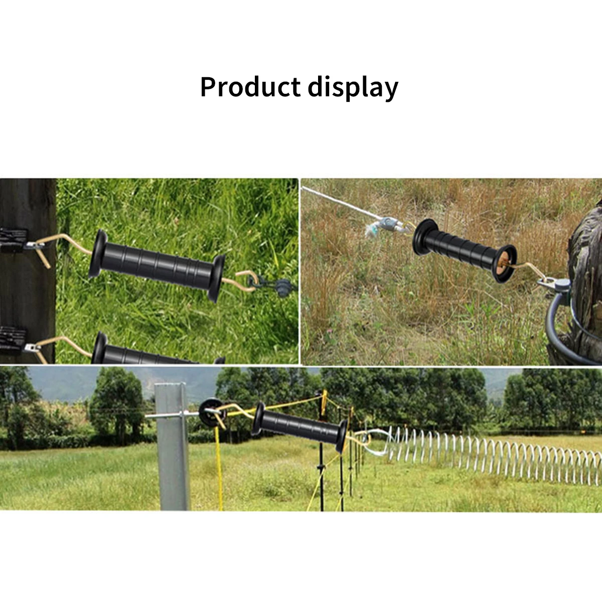 Electric Fence Handle Farm Electronic Fence Gate Handle Hanger Insulated Livestock Electric Fence