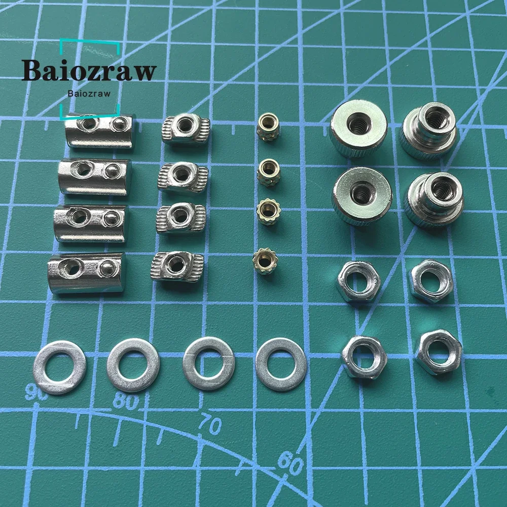 Baiozraw V2.4 Afterburner /StealthBurner R2 3D 프린터 나사 풀 키트, DIY 프로젝트 패스너 나사 너트, Voron 2.4