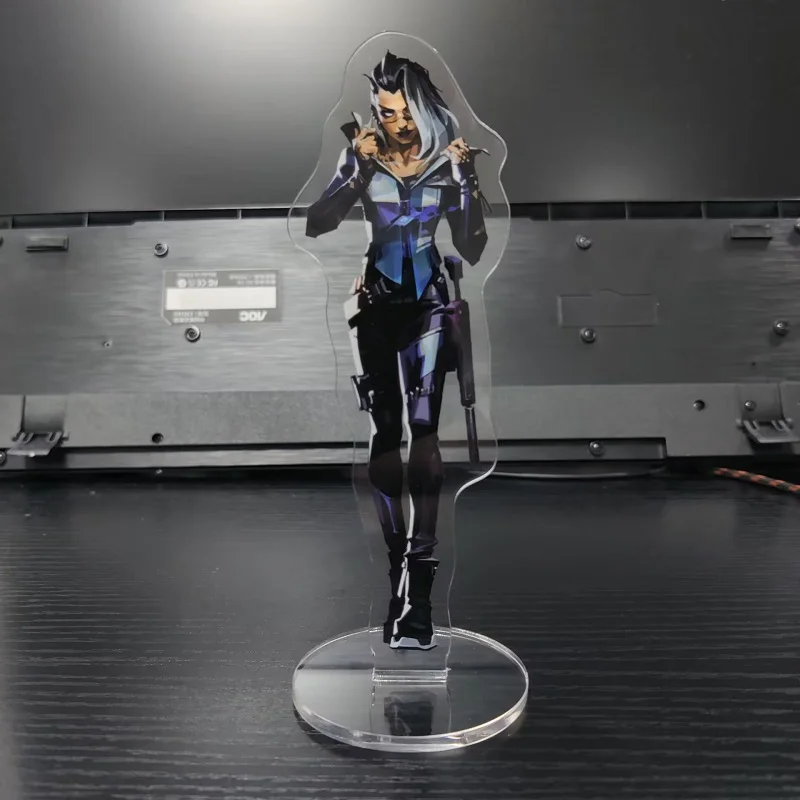 Game Valorant Anime Figures Raze Yoru Killjoy Omen Cosplay Acrylic
