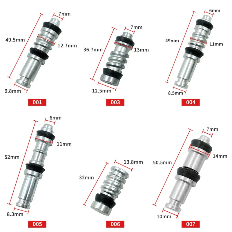 

Motorcycle Disc Brake Upper Pump Clutch Repair Kit Master Rem Cylinder Piston Plunger Rigs Repair For Scooter Moped 12.7mm 11mm