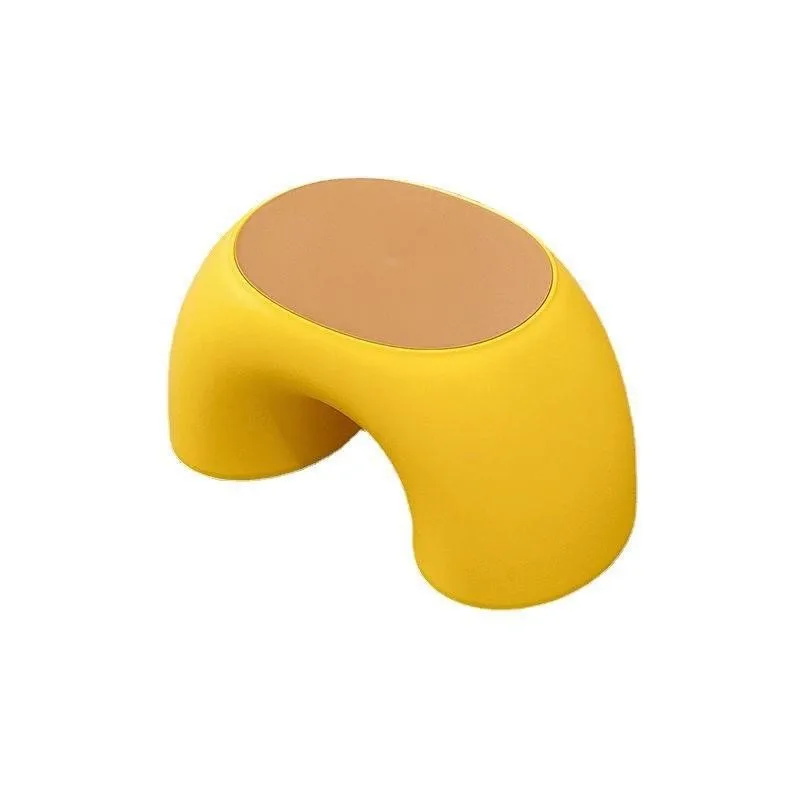 Cute Small Stool For Home Use Low Stool Suitable For Children Thick Plastic Material Sturdy Footstool Living Room Table