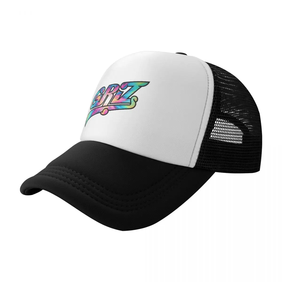 

GRiZ Logo- Rainbow Pixel Tie-Dye Print Baseball Cap Visor Sports Cap Women's 2024 Men's