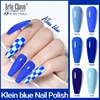 Arte Clavo Blue Color Series Gel Nail Polish Long Lasting Varnish Lacquer Gel Top Base Coat Soak Off Nail Art Design Manicure 3