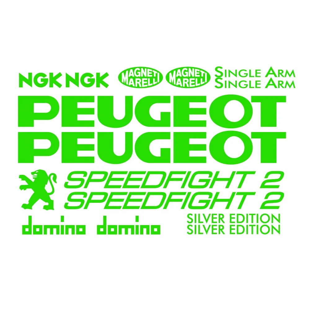 Kit Adesivo Compatibile Per Moto Scooter Peugeot Speedfight 2