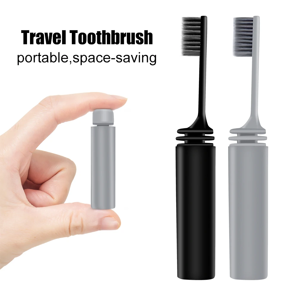 Travel Toothbrush Outdoor Camping Portable Folding Small Tooth Brush