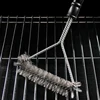 Barbecue Grill BBQ Brush Clean Tool Grill Accessories Stainless Steel Bristles Non-stick Cleaning Brushes Barbecue Accessories 2