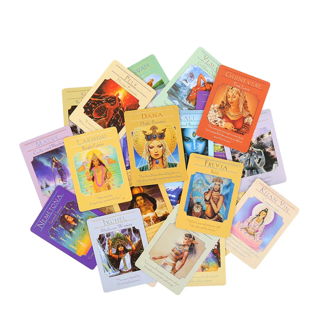 Goddess Guidance Oracle  Tarot Cards 6
