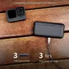 MAXCAM Battery Charger For GoPro 11 10 9 8 7 6 5 3 Smart Charging Case Rechargeable 1720mAh Battery Storage Box For Gopro Hero 2