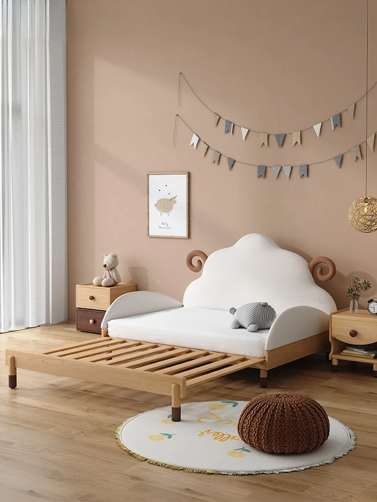 

Детская телескопическая кровать Baa из овчины 1,2 м, 1,35 м
