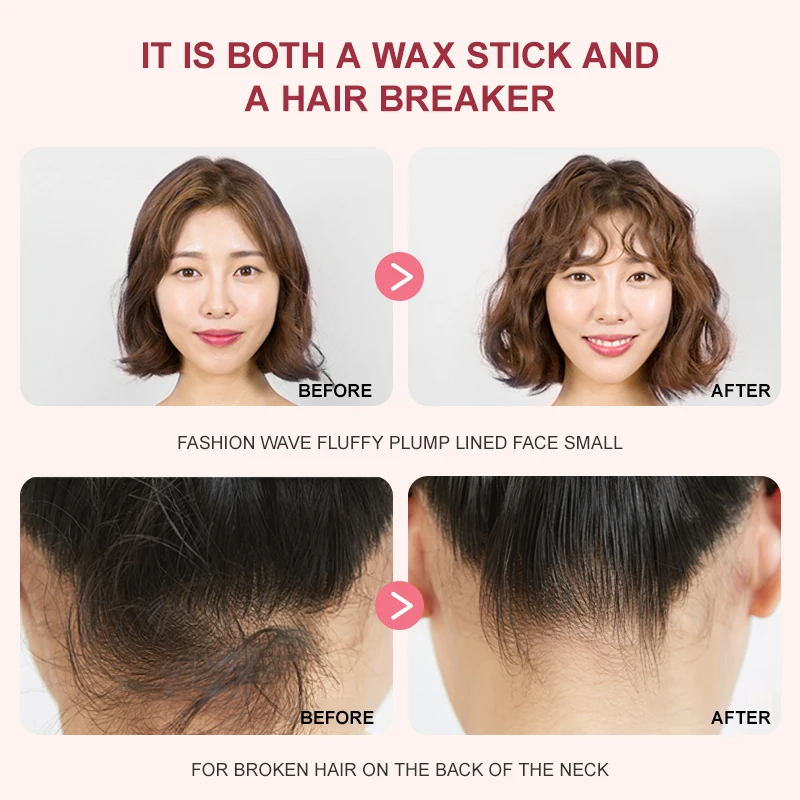 40g Hair Wax Stick Hair Artifact Finishing Broken Cream Spray Fix Wax Anti-frizz Body Cream Stick