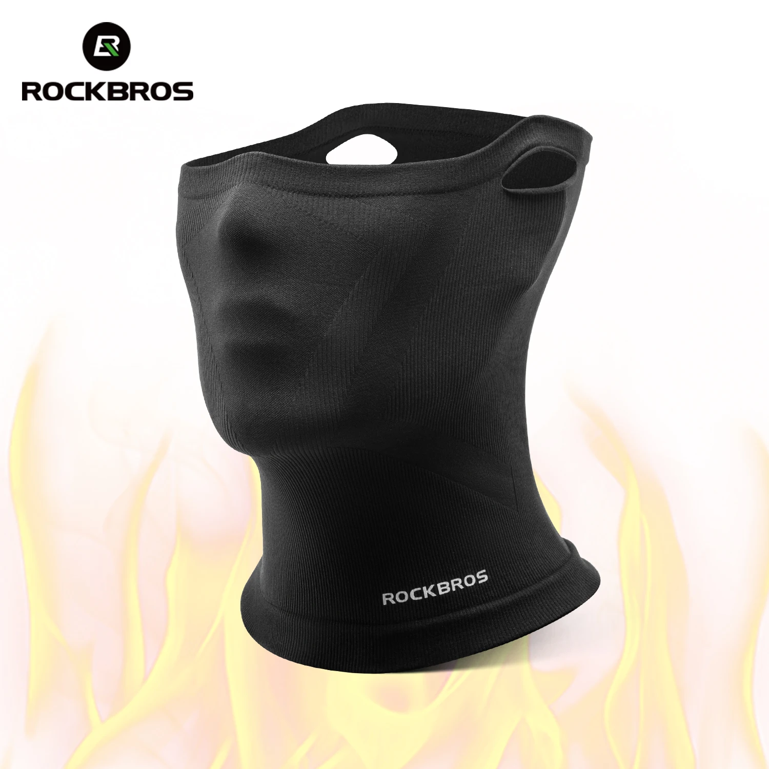 Cycling Masks Bandana Face Mask Balaclava ROCKBROS Warmer Outdoor Hiking Ice Silk Mask Comfortable Seamless Protection Scarf