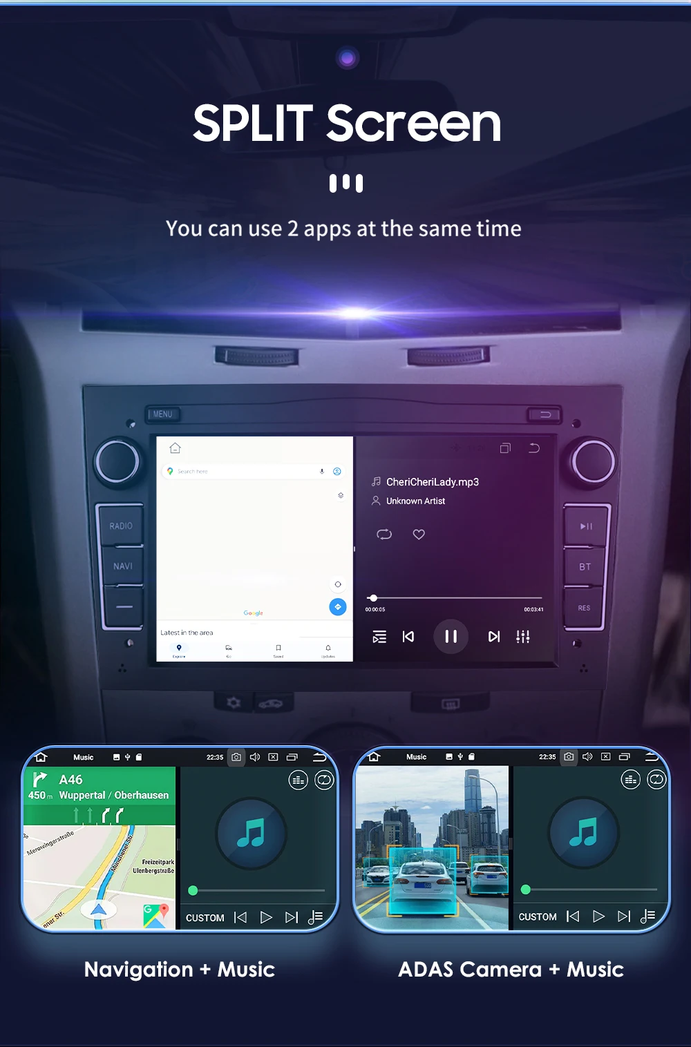 Hizpo 2Din Android Smart Car Systems for Opel Astra H G J Zafira B Corsa C D Antara Vectra Vivaro GPS 4G CarPlay Autoradio Wifi – Detail 35