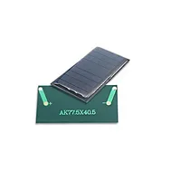 Panneau solaire 1V 2V 3V 4V 4.5V, Mini petit Kit de Module de panneau solaire, chargeur de batterie solaire multifonctionnel en silicone pour planche de jouets de bricolage 3