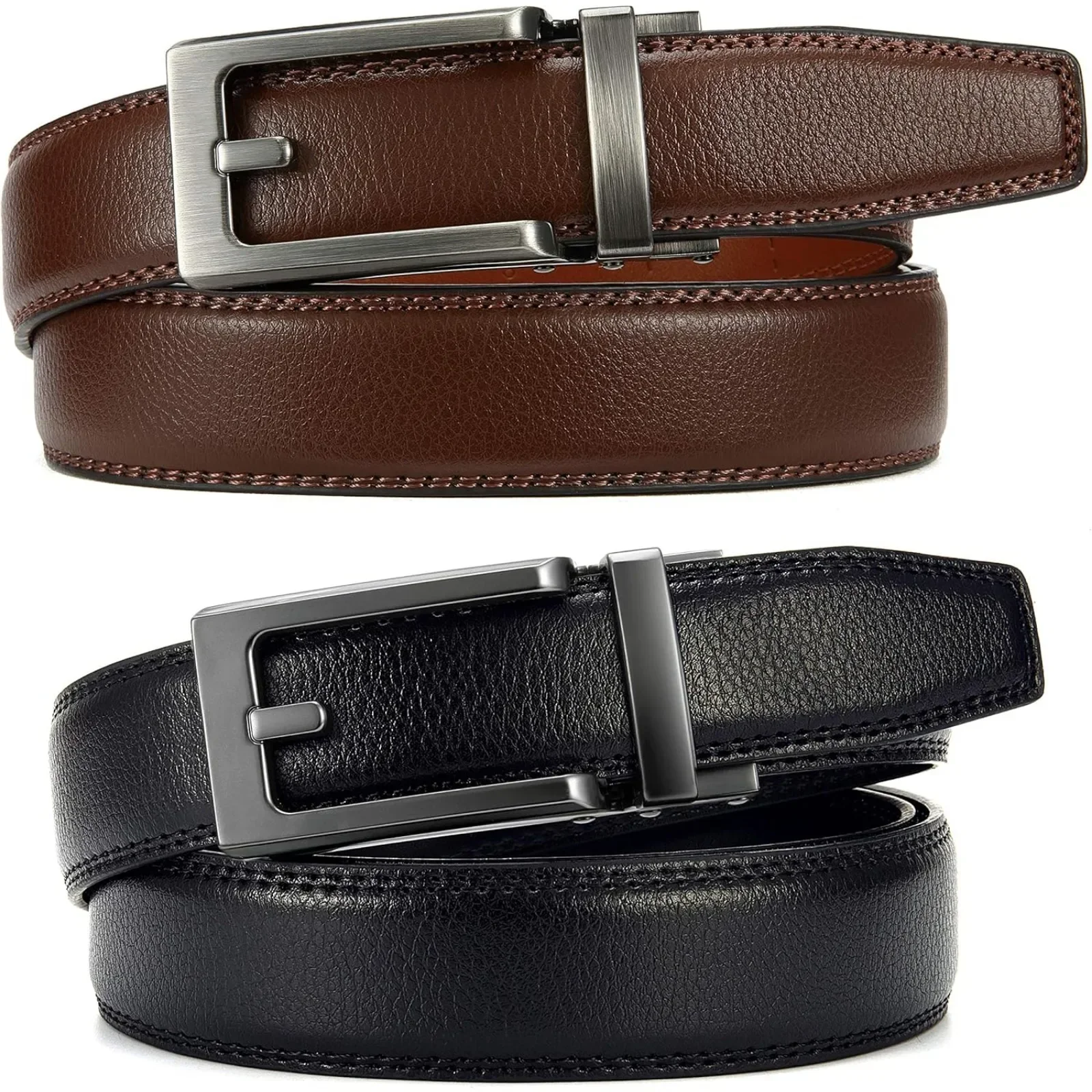 CHAOREN Click Belt for Men Pack Mens Dress Belt 1/4