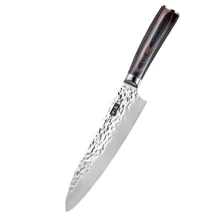 

Hammer Pattern Kitchen Knives Super Fast Sharp Cut Beef Western Chef Knife Knife Home Small Cleaver Couteau Kitchen Supplies