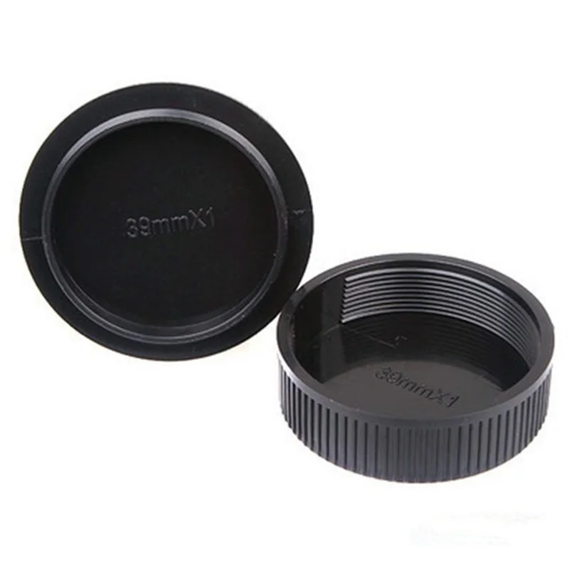 Camera Body Cap + Rear Lens Cap for Various Camera Mounts