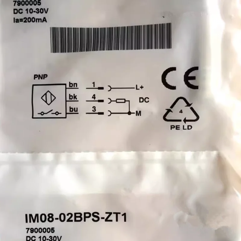 

7900007 IM08-02BPO-ZT1 7902125 IM18-08NUO-ZUO 1040985 IME18-12NPOZC0K 7902123 IM18-05BUO-ZU0 New Original Proximity Switches