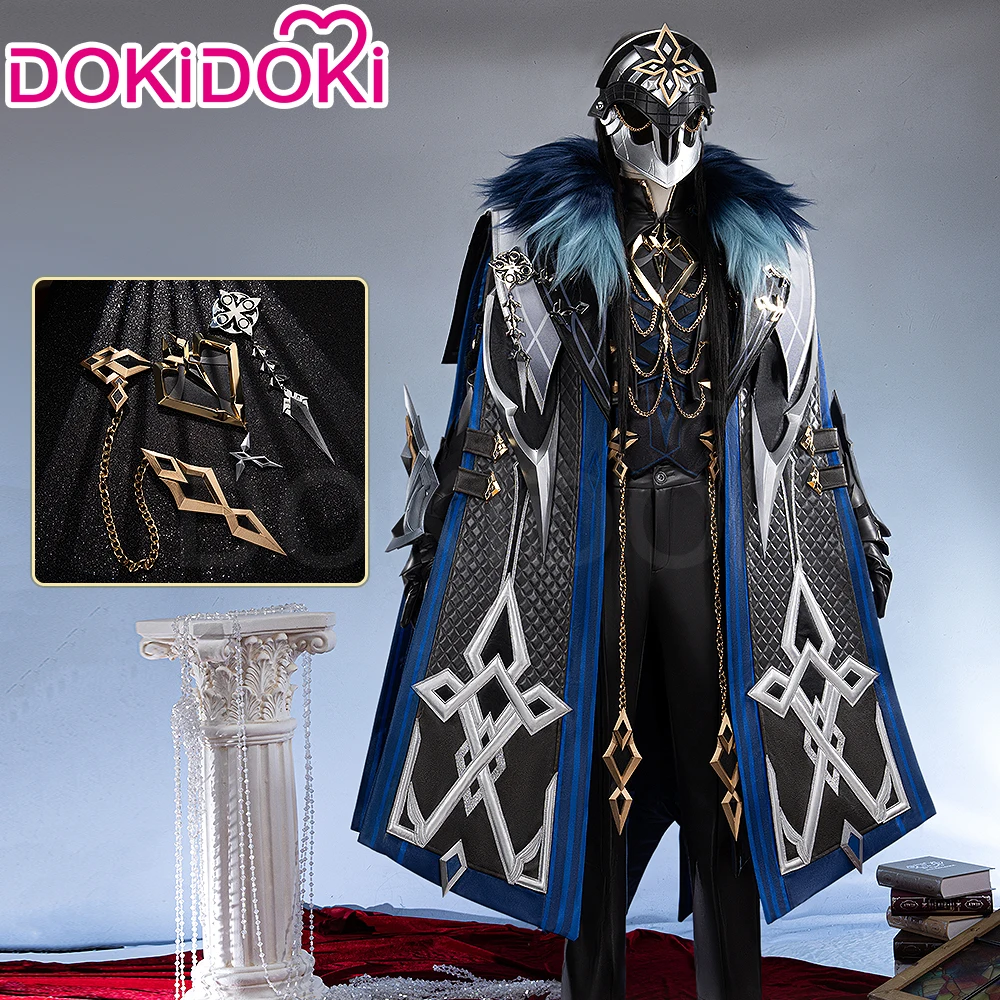 IN STOCK Captain Capitano Cosplay Costume Game Genshin Impact【S-4XL ...