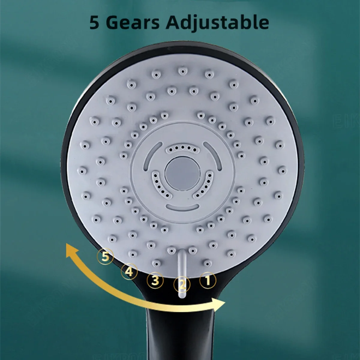 Description Picture 6 of itemHigh-Pressure Shower Head 5-Speed Adjustable Shower Head With Hose Water-Saving One-Touch Ttop Nozzle Bathroom Accessories