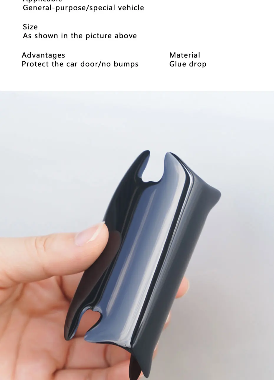 SEAMETAL Auto Türgriff Schüssel Aufkleber Anti-scratch Schutz Auto Tür Universal Auto Griff Anti-kollision Schutz Streifen – Detail 11
