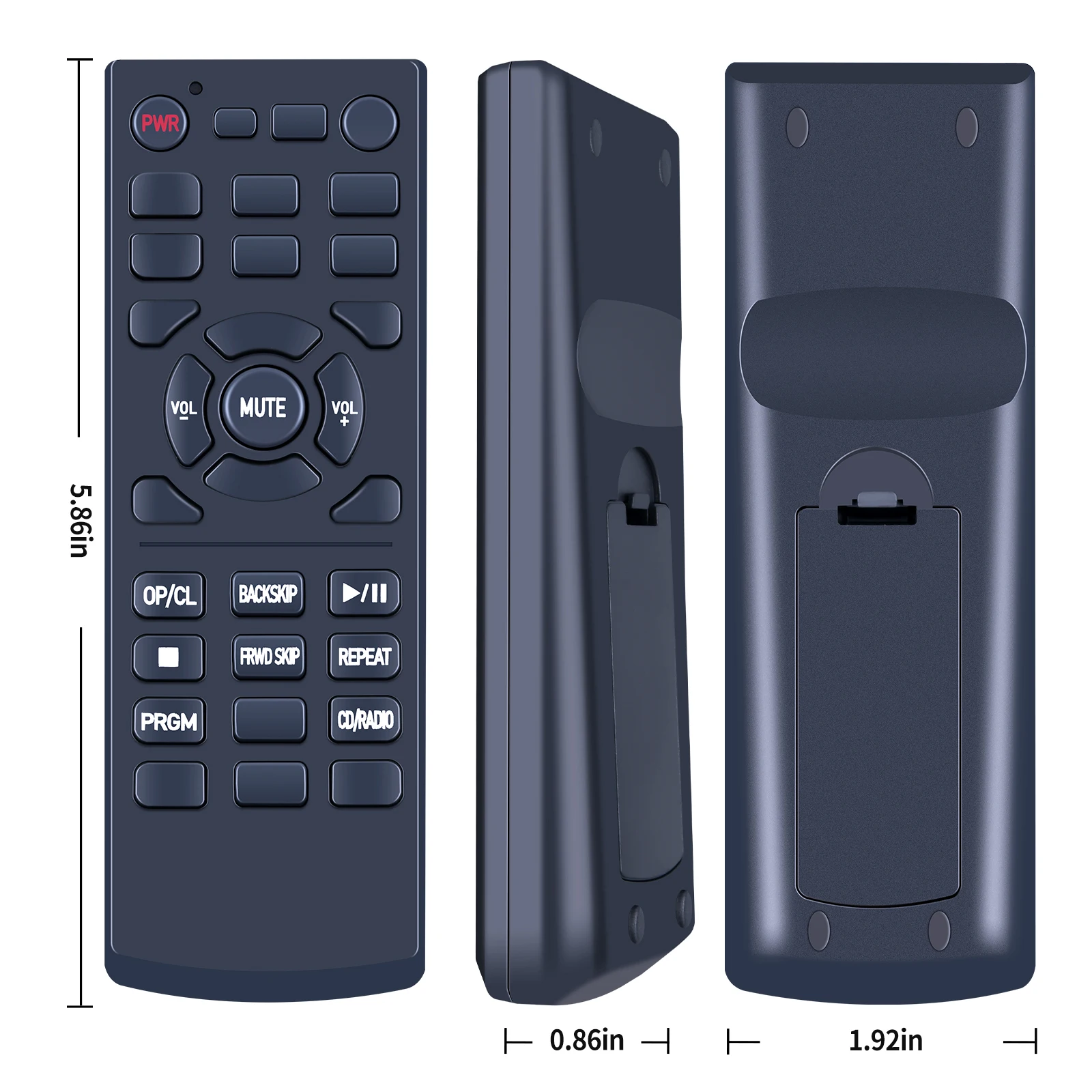 Crosley Wurlitzer CR16 WR18 CR1702A 주크박스 CD 플레이어용 리모컨 교체
