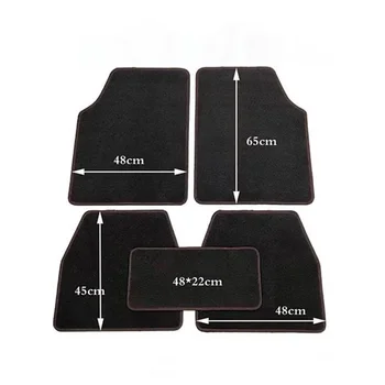 Tappetini Universali per Auto per VW Golf 4 5 6 7 8 Passat B5 B6 B7 B8 Beetle Toyota Auris RAV4 Accessori Auto Tutti i Modelli in Velluto