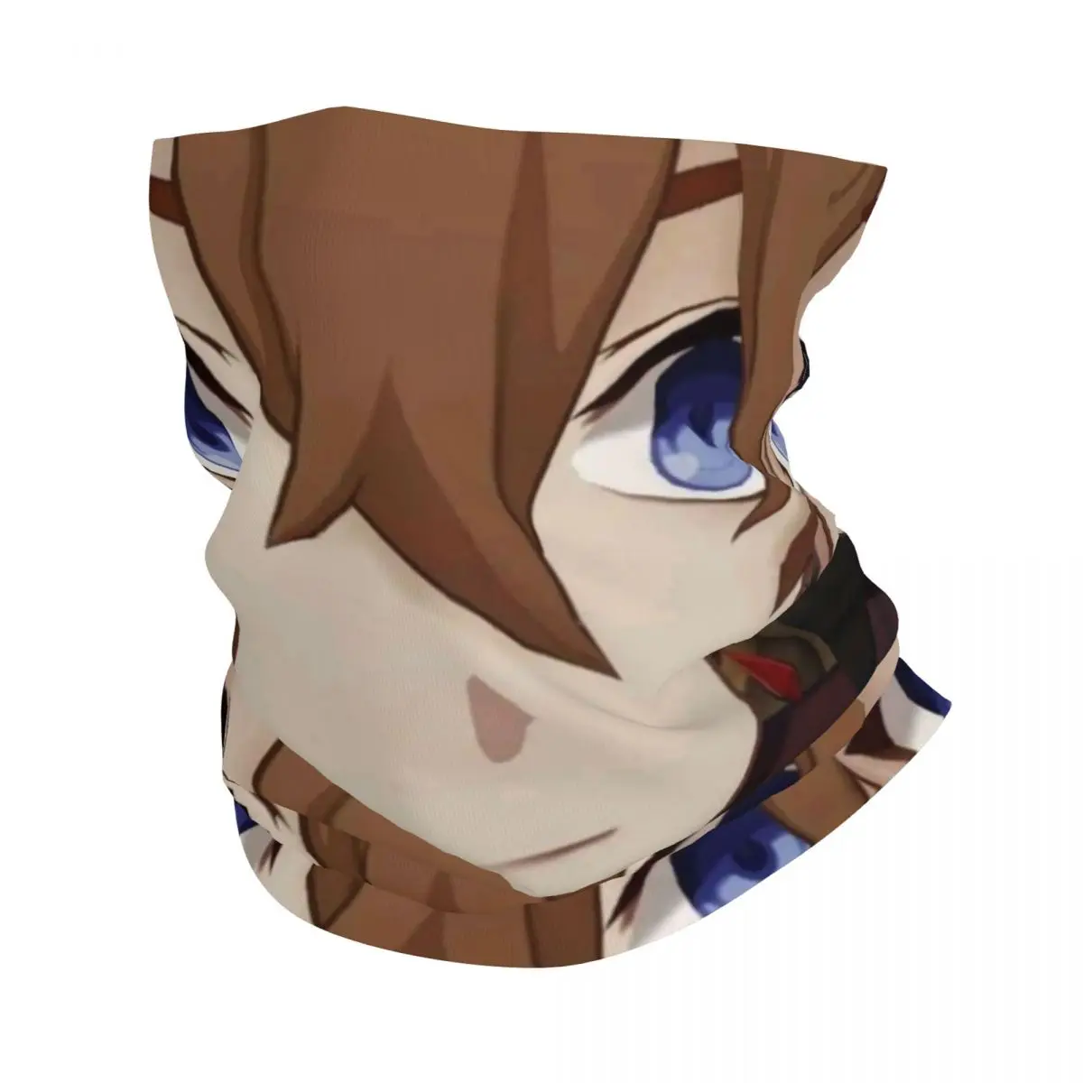 

Противоударная бандана Childe Genshin, шейный платок с принтом аниме, волшебный шарф, ветрозащитная унисекс-бандана для рыбалки для взрослых