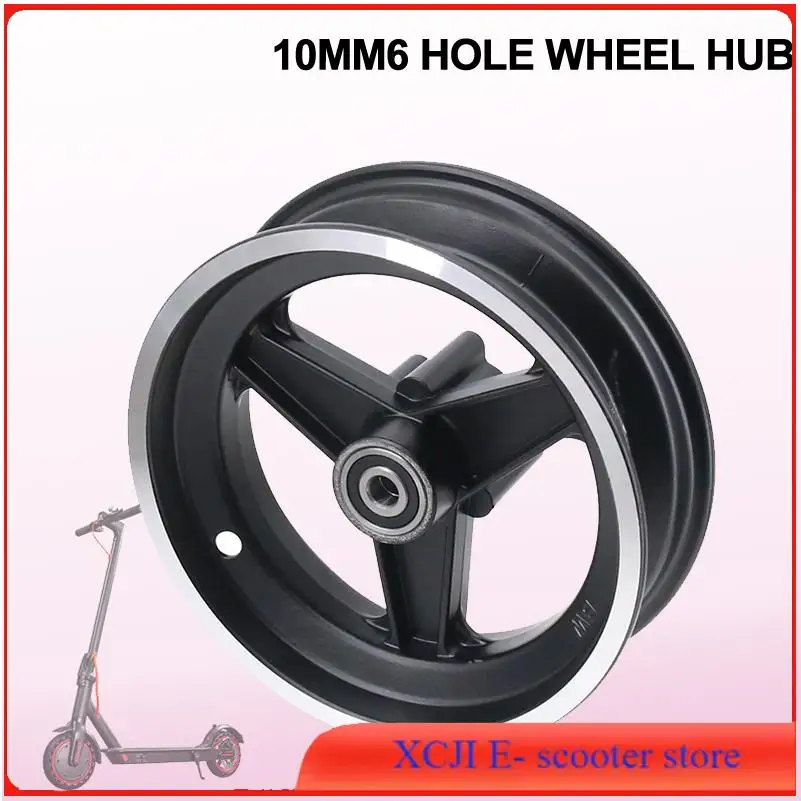 For 10 inch Scooter 6 Hole 6.5 Inch Hub Rim Replace Accessories 10x2.70 ...