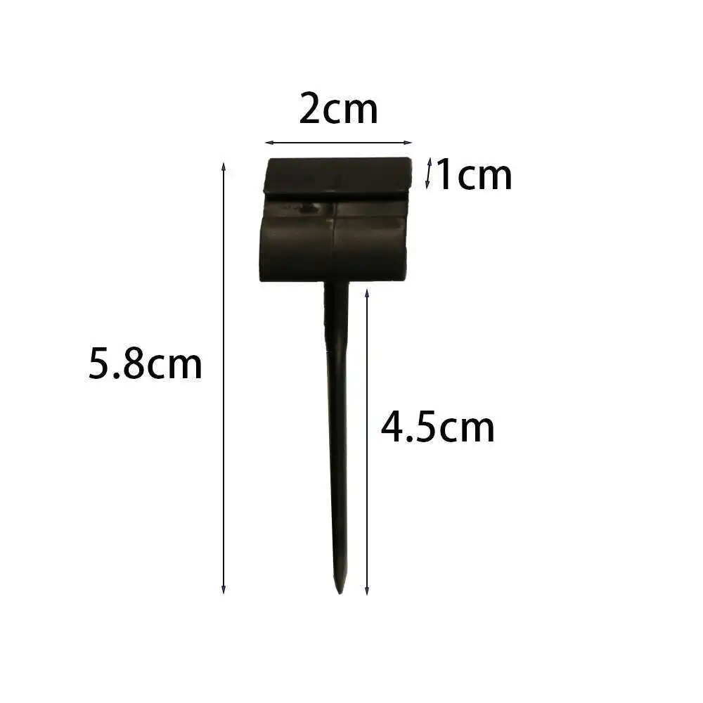 Pin Tag Holder Price Clamp Sign Clip Spike With Spear For Sea Food Ice Stick In
